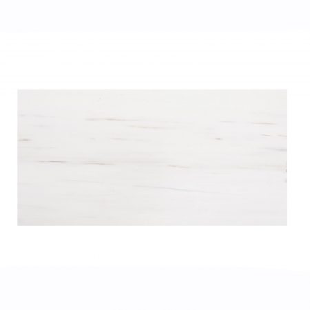 Płytki marmurowe z białego  marmuru glacier white w rozmiarze 61/30,5/1 cm, wykończenie polerowane