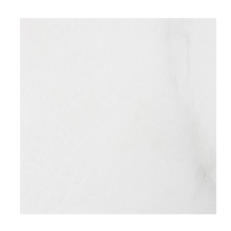 Płytki marmurowe z białego  marmuru bianco neve w rozmiarze 100/100/2 cm, wykończenie satynowe