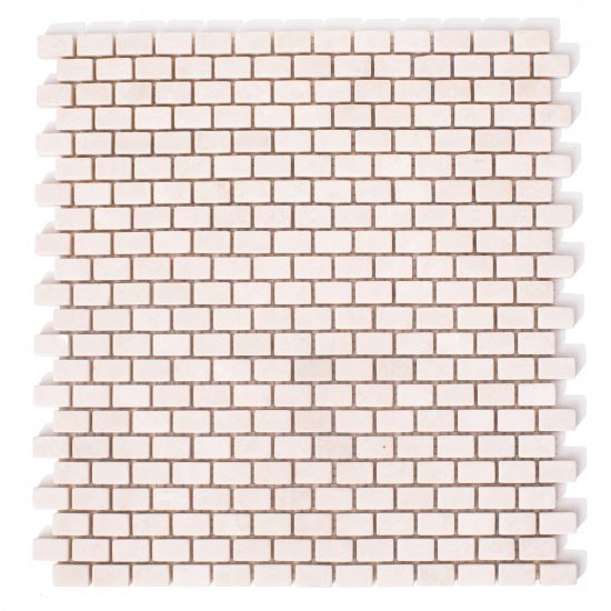 Marmur beż beige crystallino mozaika brick bone