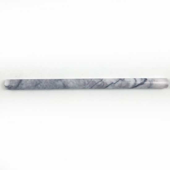 Marmur biały lilac listwy dekoracyjne pencil
