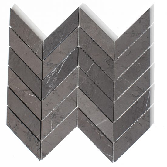 Marmur brąz pietra grey mozaika chevron