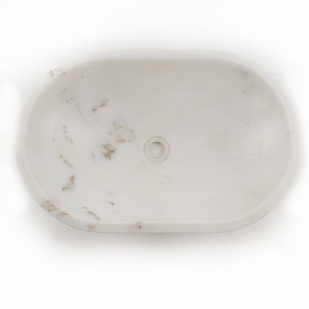Umywalka Afyon White owalna