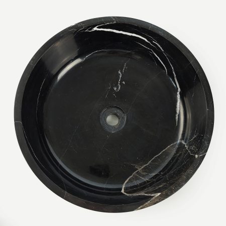 Umywalka Black Silk 2 okrągła
